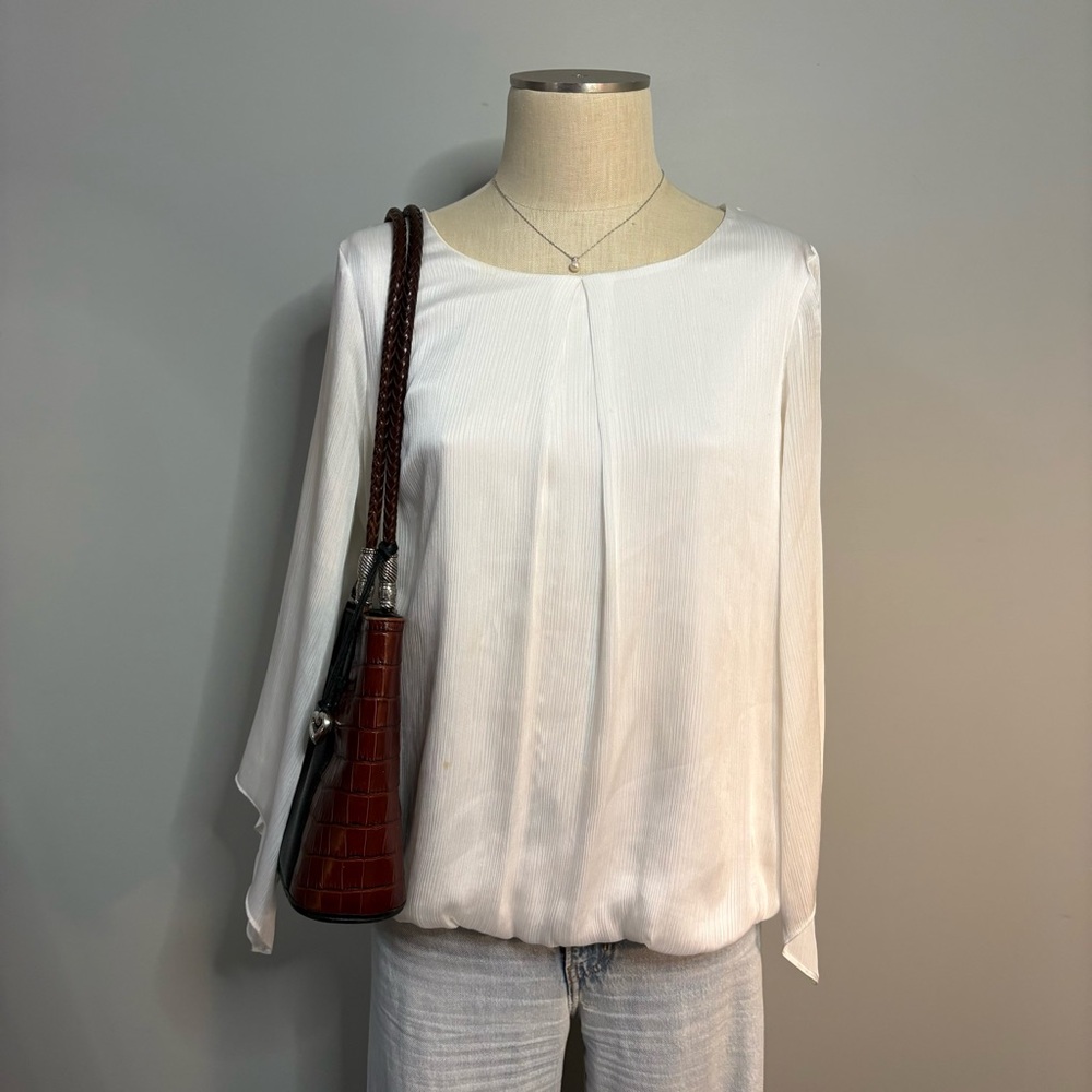 I.N. Studio White Women's Blouse